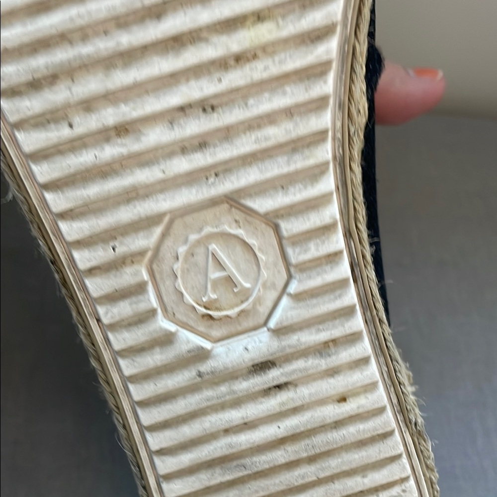 Rossella Lopes Distressed Slip-On Espadrille Sneakers Size 7 - Picture 10 of 13